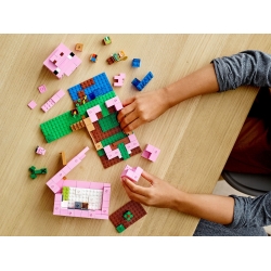 Klocki LEGO 21170 - Dom w kształcie świni MINECRAFT